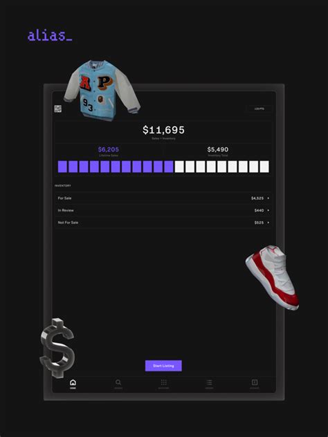 alias sell sneakers